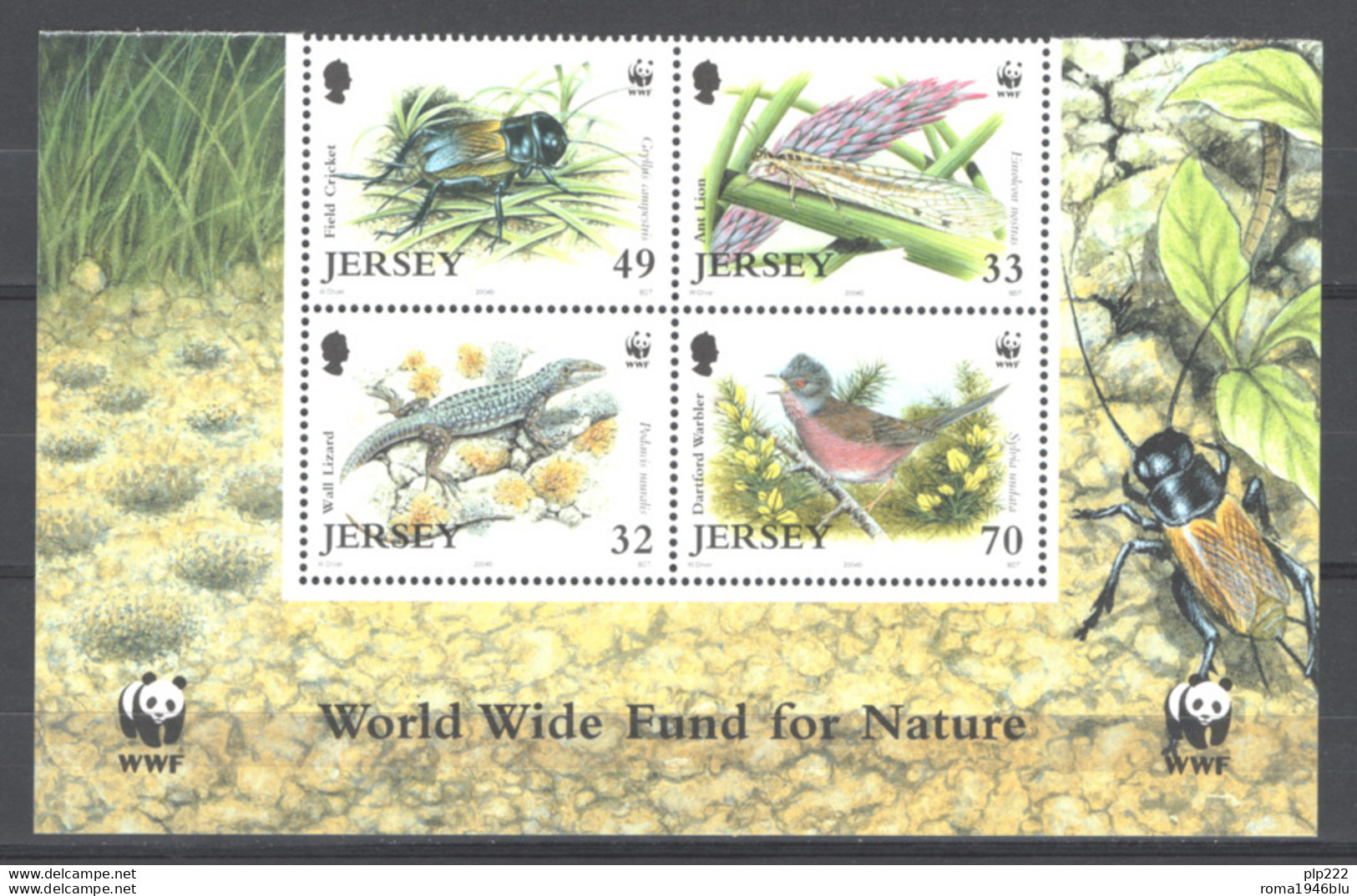 Jersey 2004 Unif. 1188/91 **/MNH VF - Jersey