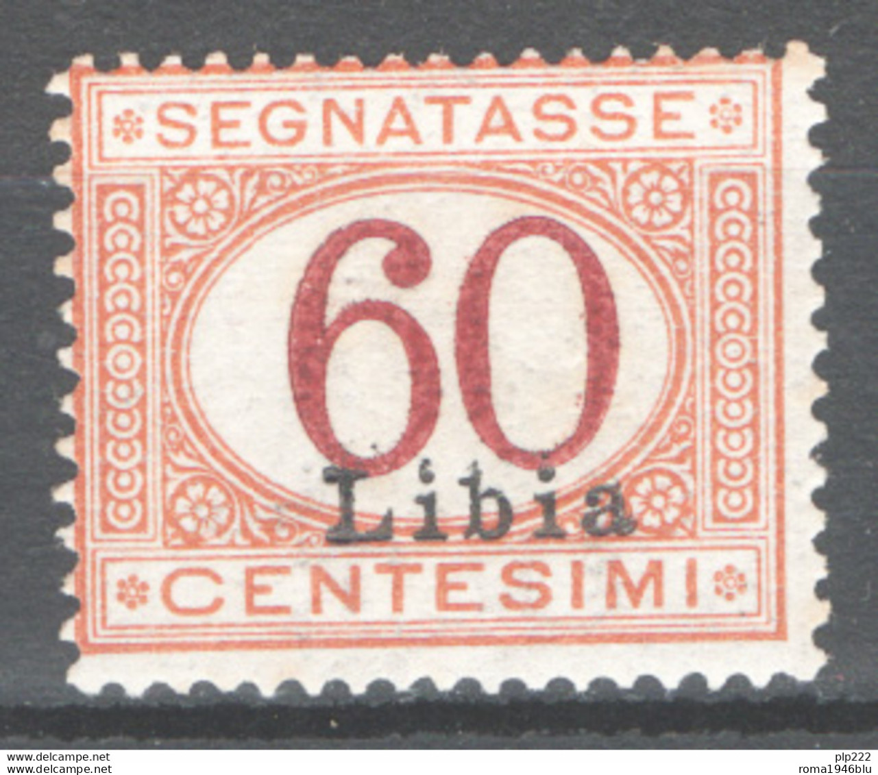 Libia 1925 Segnatasse Sass.11 **/MNH VF/F - Libye