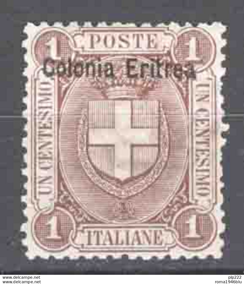 Eritrea 1895 Sass.12 */MH VF/F - Erythrée