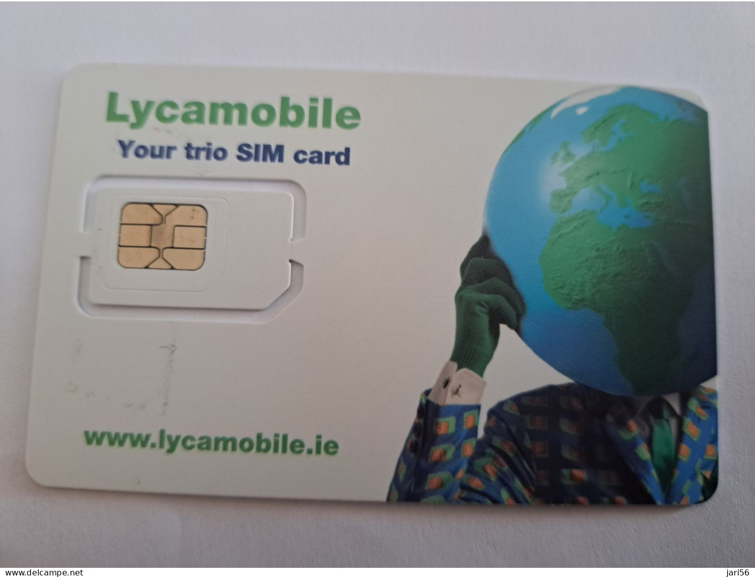 IRELAND /IERLANDE/ GSM SIM CARD / LYCAMOBILE   / MINT     ** 15560** - Ireland