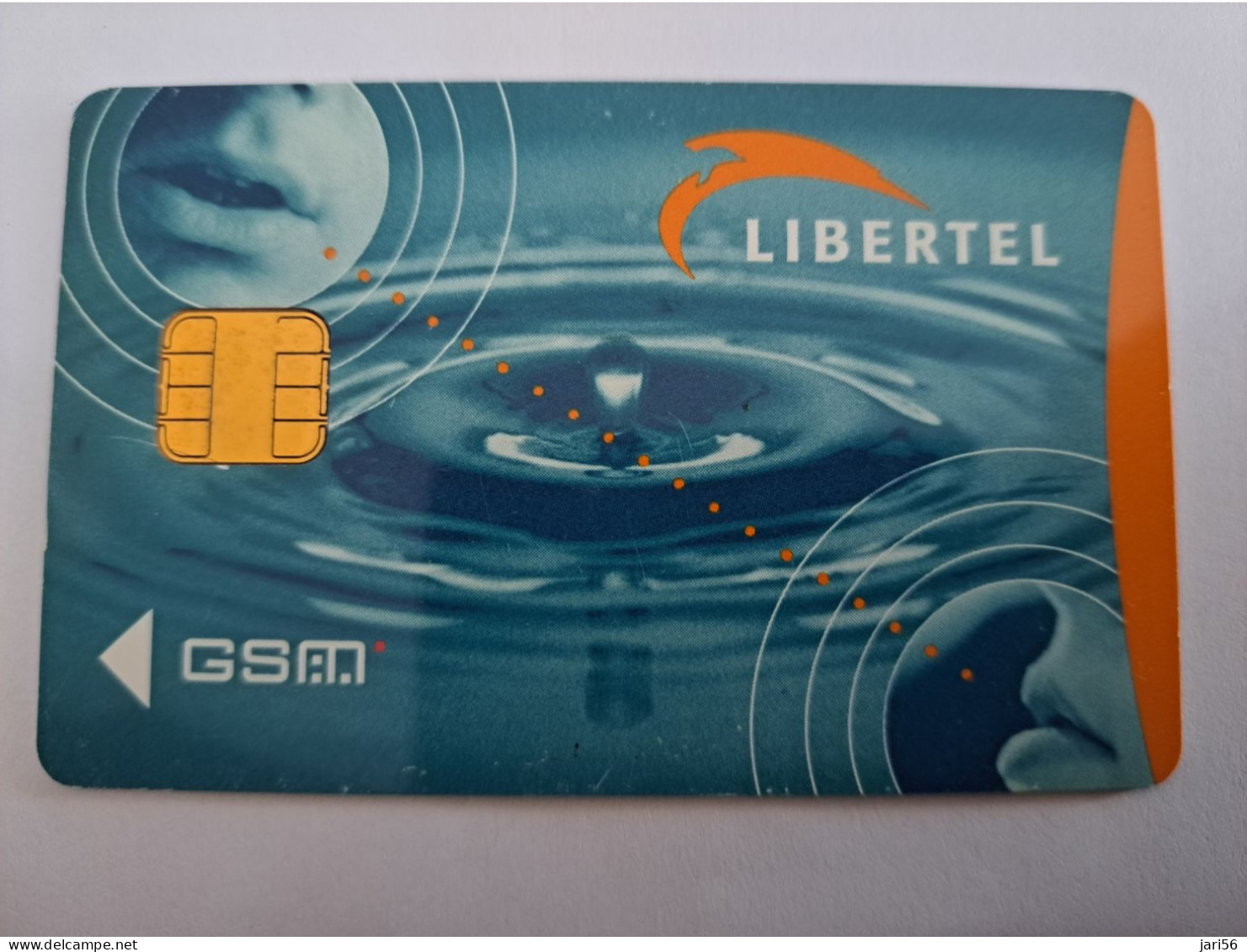 NETHERLANDS GSM SIM  CARD  LIBERTEL   OLDER CARD   ( DIFFERENT CHIP) Older Issue    ** 15561** - Cartes GSM, Prépayées Et Recharges