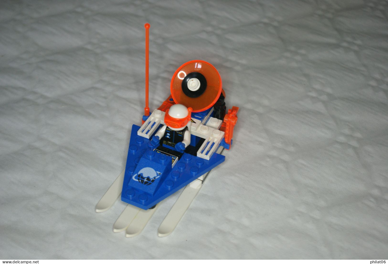 Scooter Des Neiges 6834 (année 1993) Complet Avec Notice Sans Boite - Lego System