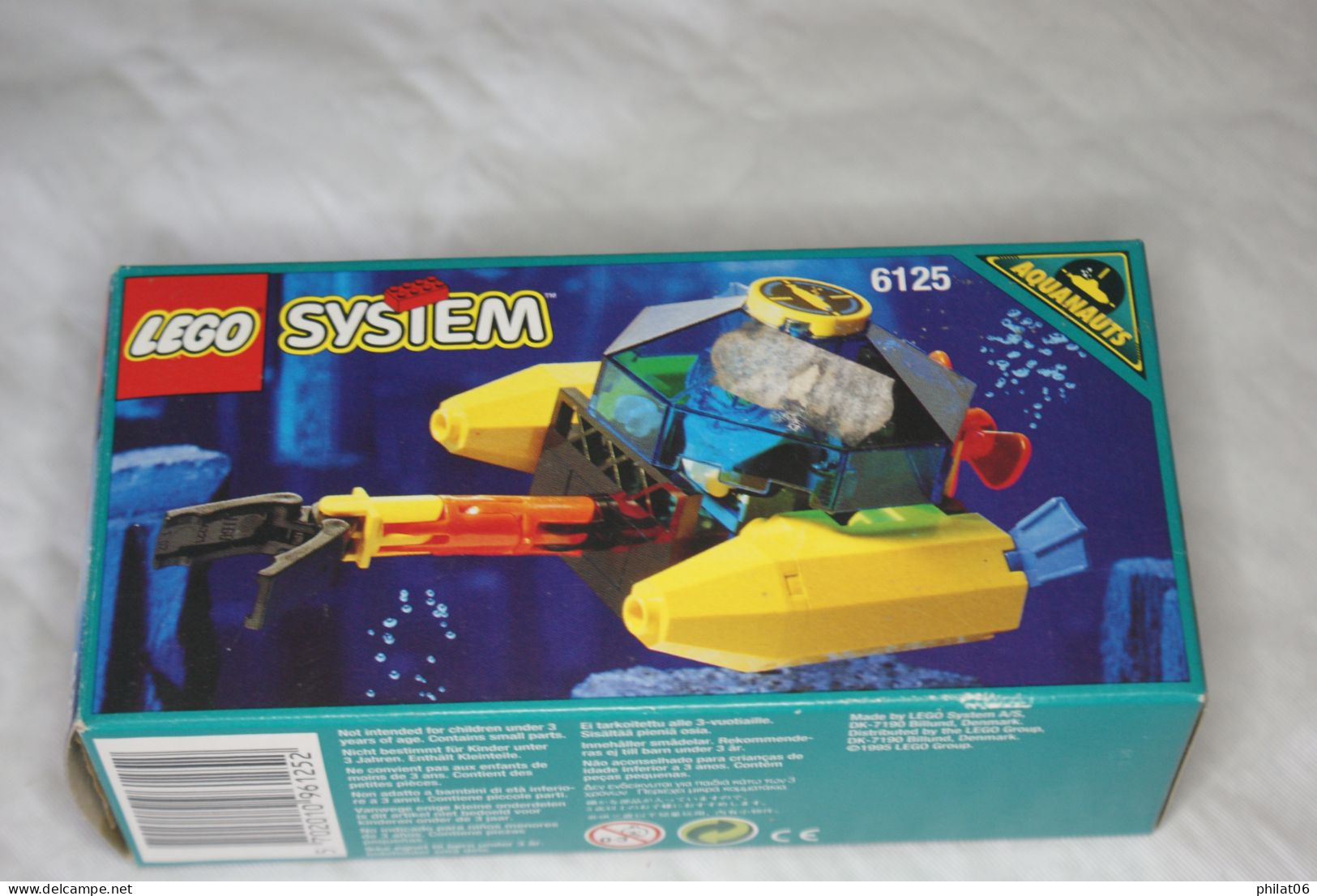 Petit Robot Sous Marin 6125 (année 1995) Complet Avec Boite - Lego System