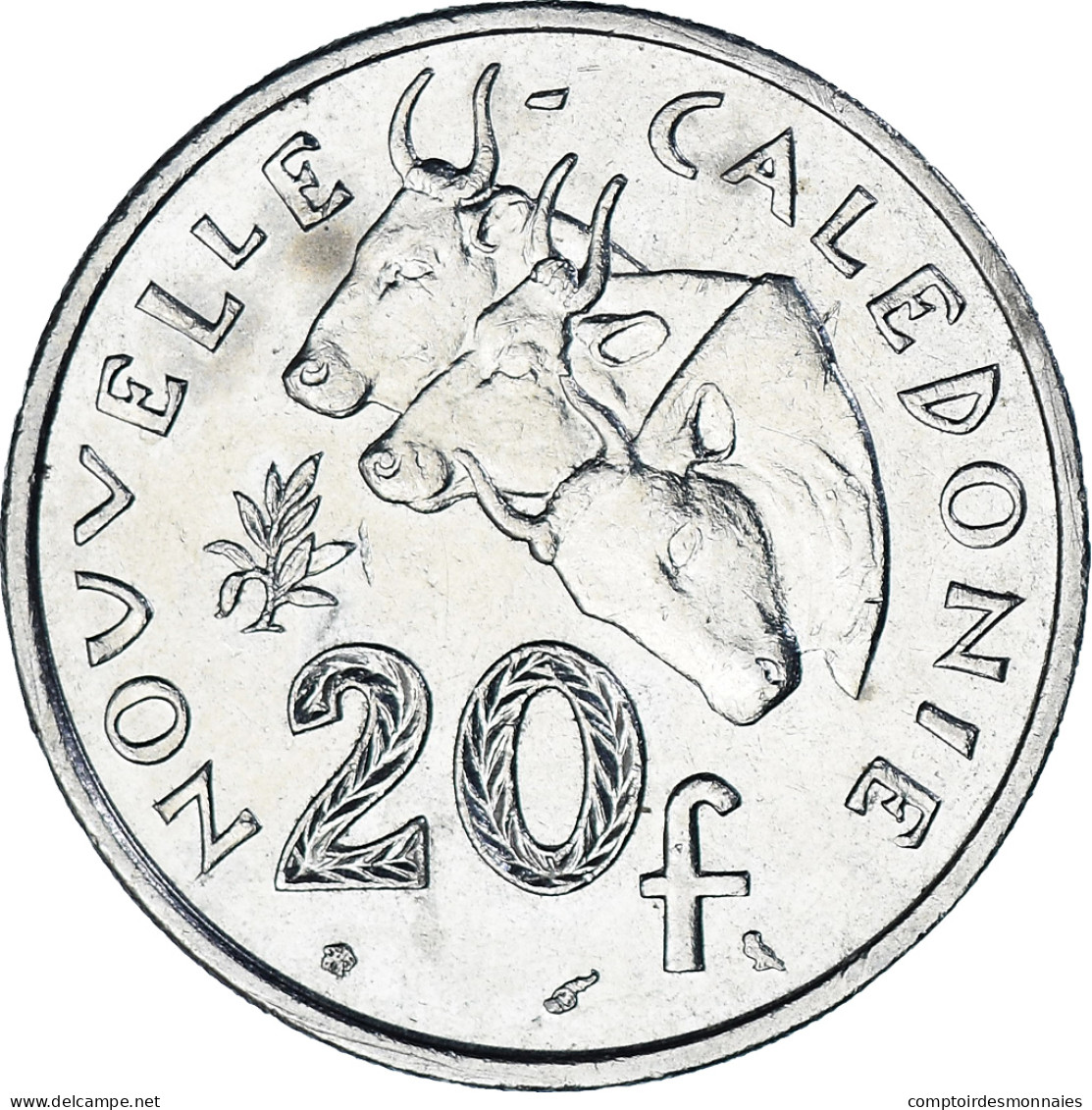 Nouvelle-Calédonie, 20 Francs, 1970 - Nouvelle-Calédonie