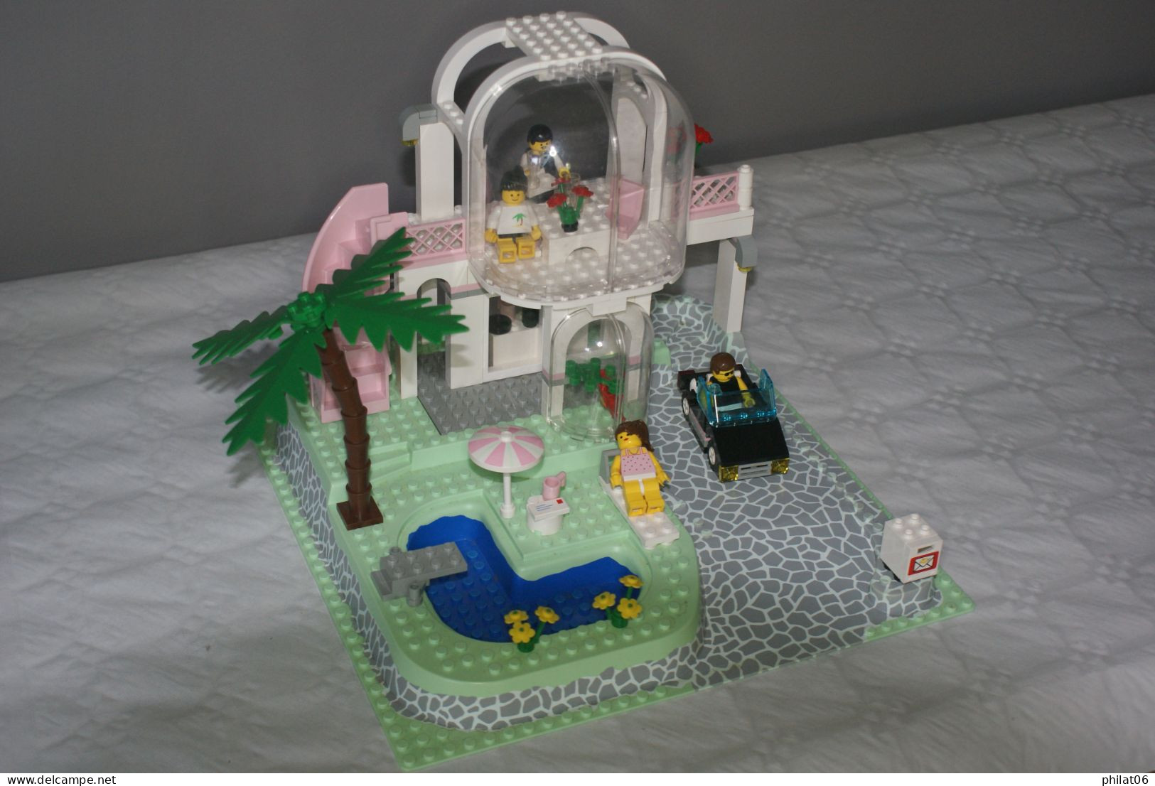 Villa Piscine Paradis 6416 (année 1992) Complet Avec Boite - Lego System