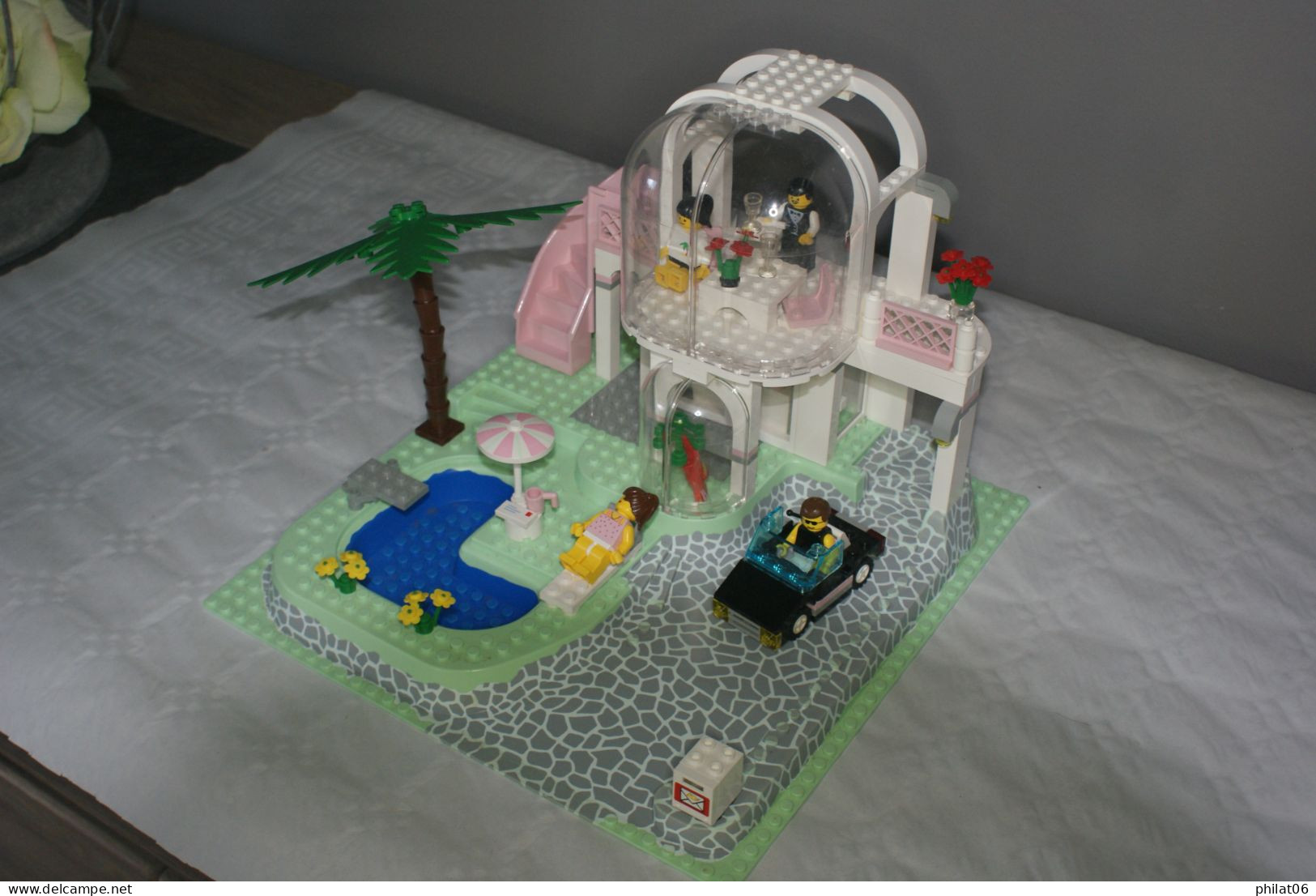 Villa Piscine Paradis 6416 (année 1992) Complet Avec Boite - Lego System