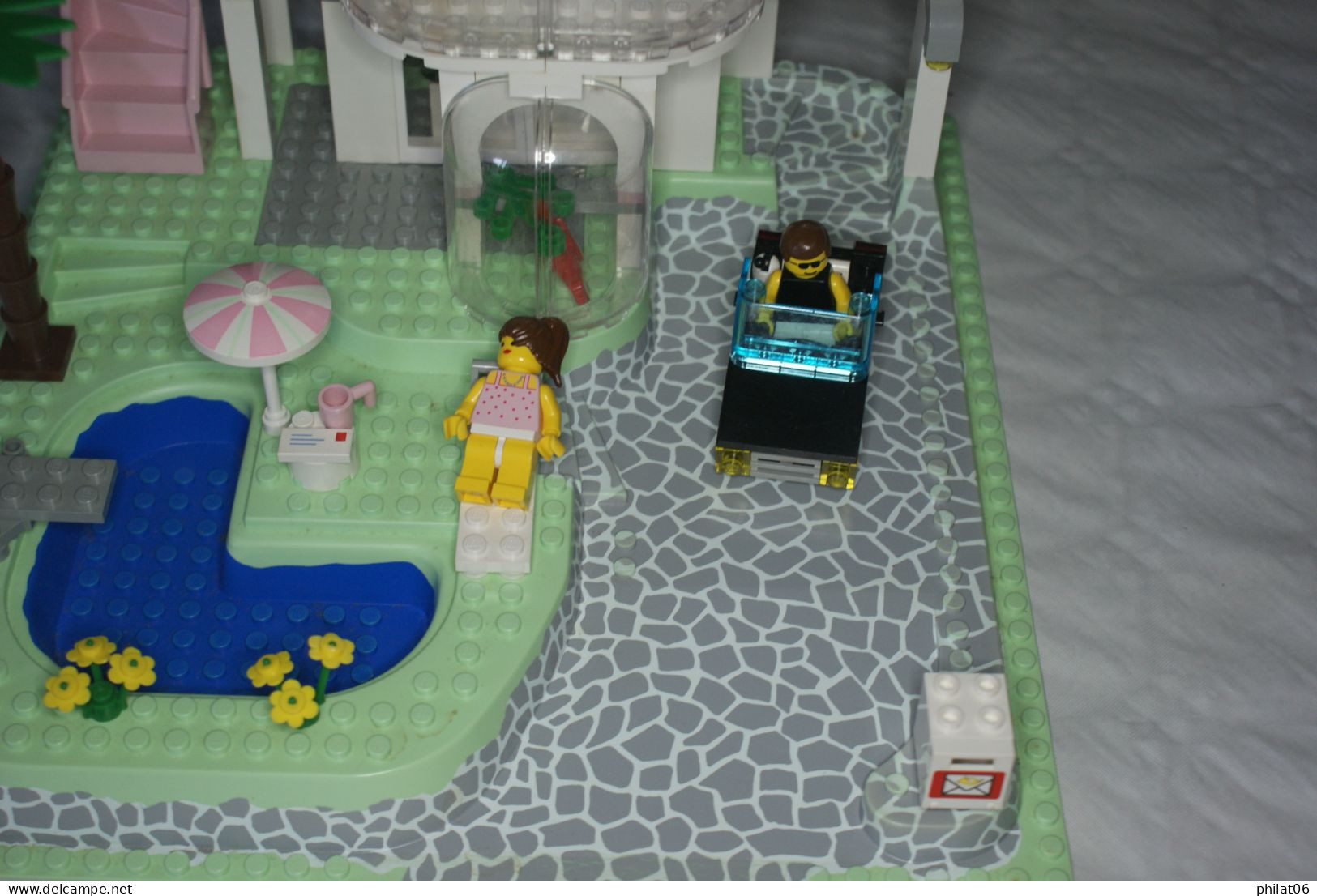 Villa Piscine Paradis 6416 (année 1992) Complet Avec Boite - Lego System