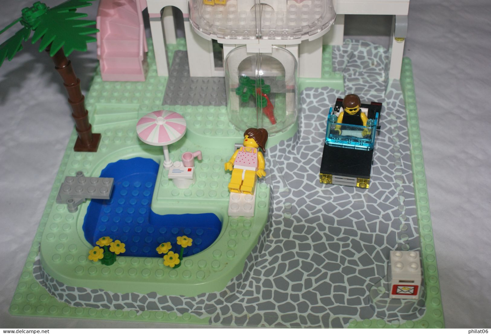 Villa Piscine Paradis 6416 (année 1992) Complet Avec Boite - Lego System