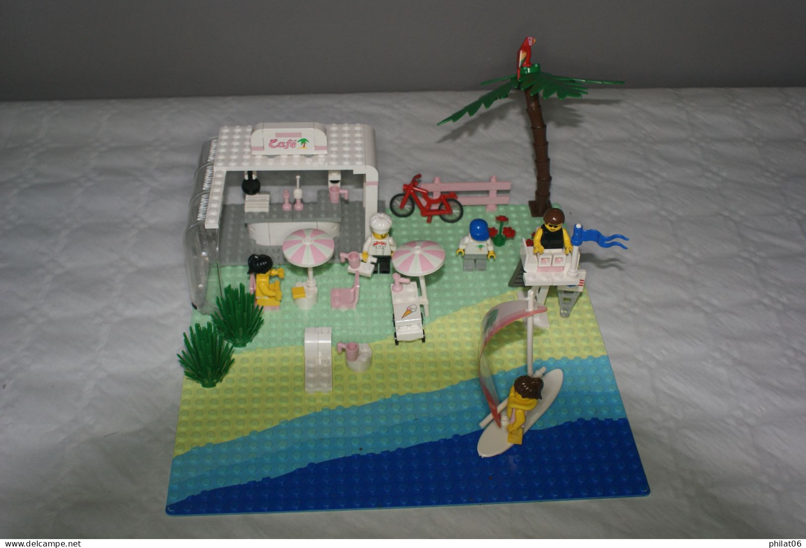 Café Plage 6411 (année 1992) Complet Avec Boite - Lego System