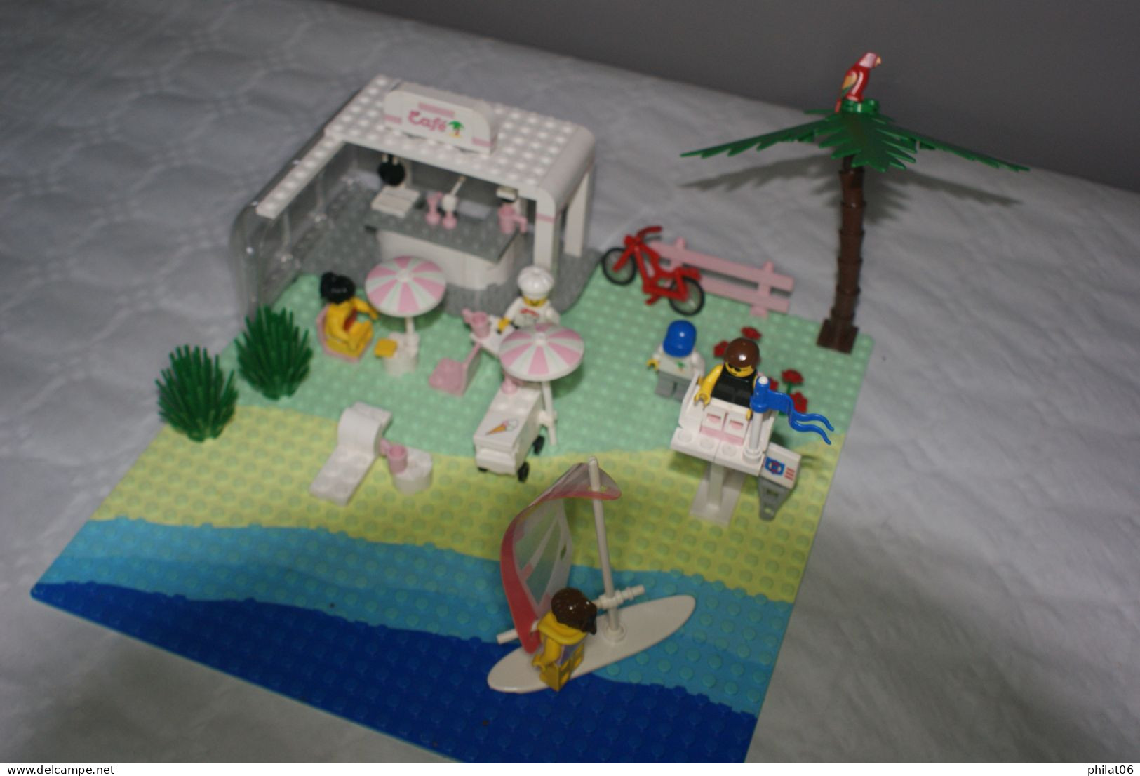 Café Plage 6411 (année 1992) Complet Avec Boite - Lego System