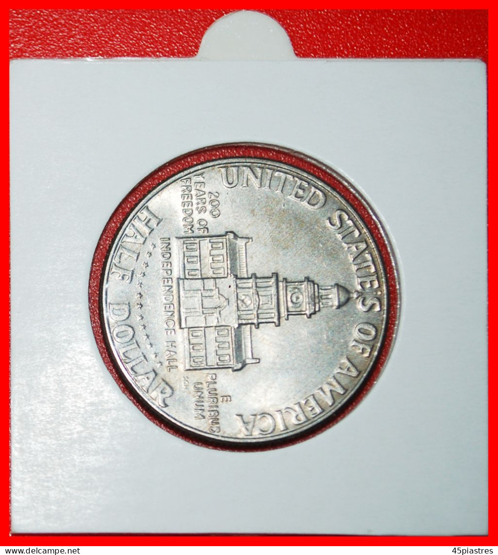 * KENNEDY (1960-1963): USA  1/2 DOLLAR 1776-1976! IN HOLDER!· LOW START · NO RESERVE! - Gedenkmünzen