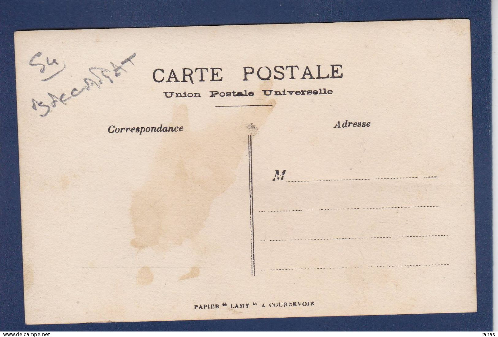 CPA [54] Meurthe Et Moselle > Baccarat Carte Photo Inventaire - Baccarat