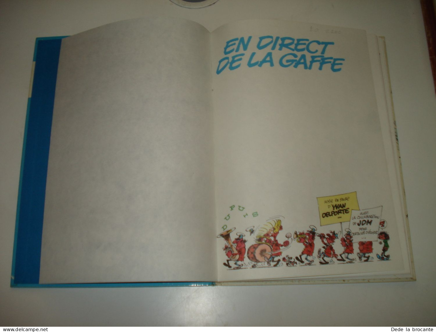 C48 ( 2 ) / Gaston R4 " En Direct De La Gaffe  " - Franquin - EO De 1974 - - Gaston