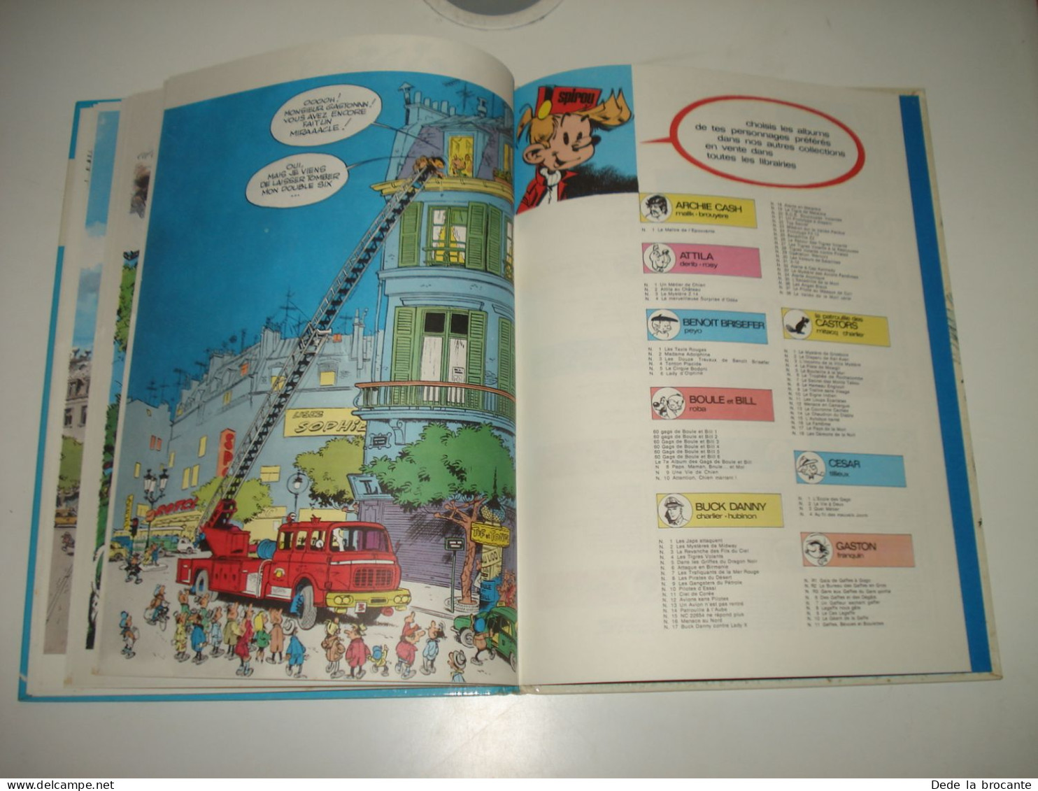 C48 ( 2 ) / Gaston R4 " En direct de la gaffe  " - Franquin - EO de 1974 -