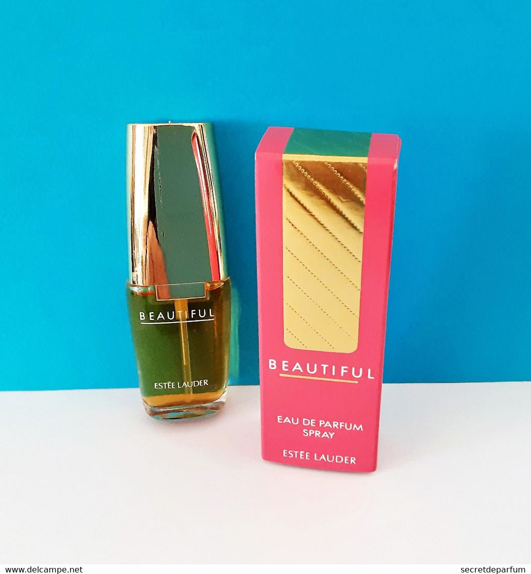 Miniatures De Parfum BEAUTIFUL  De   ESTEE LAUDER   EDP SPRAY  7 Ml + BOITE - Miniaturen Damendüfte (mit Verpackung)
