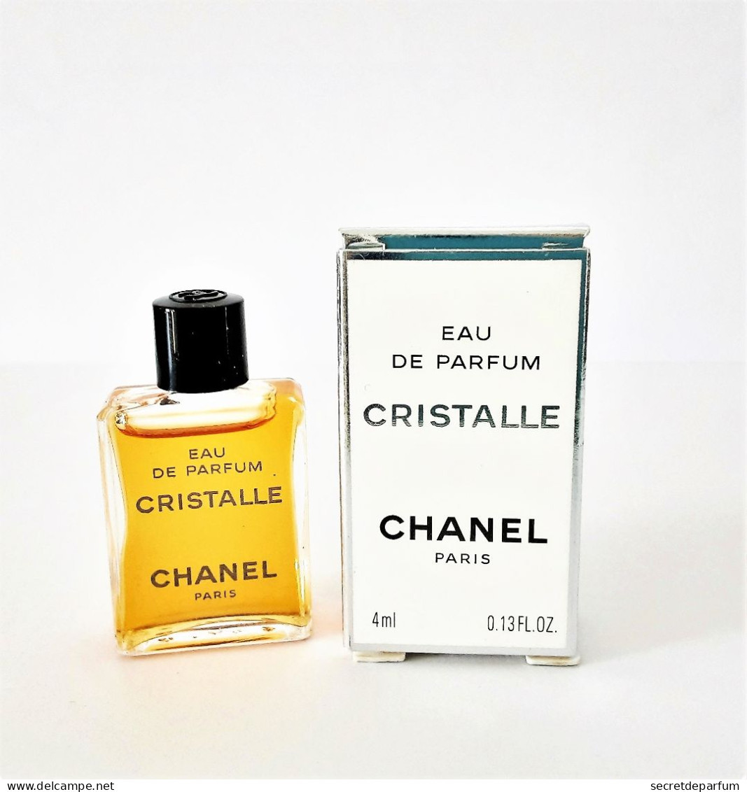 Miniatures De Parfum     CRISTALLE  De  CHANEL  EDP  4 Ml + Boite - Miniatures Womens' Fragrances (in Box)