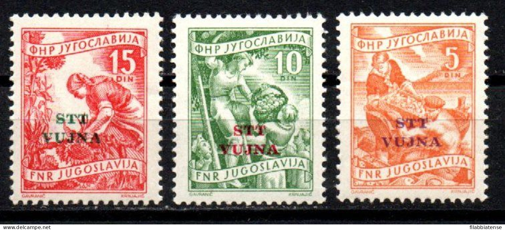 1954 - Italia - Trieste B 100/02 Economia     ------- - Ungebraucht