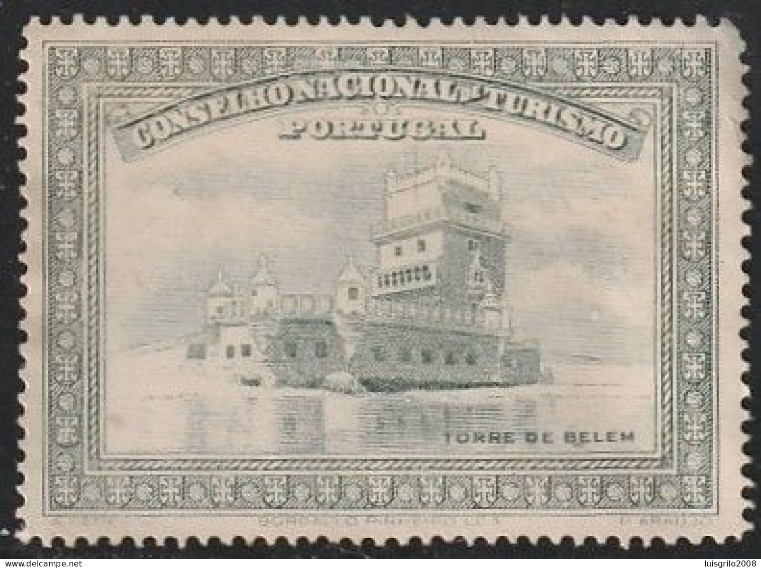 Vignette/ Vinheta, Portugal - 1930, Conselho Nacional De Turismo. Torre De Belém -||- MNH, Sans Gomme - Local Post Stamps