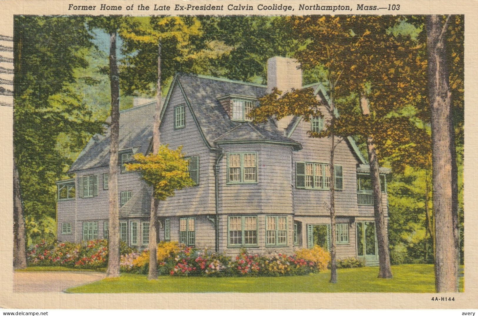 Former Home Of The Late Ex-President Calvin Coolidge, Northampton, Massachusetts - Northampton