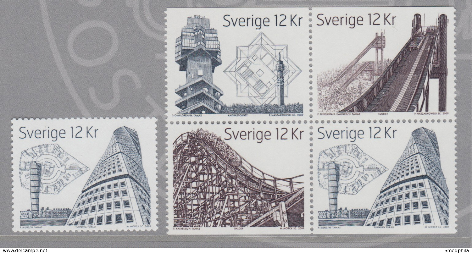 Sweden 2009 - Michel 2702-2705 MNH ** - Neufs