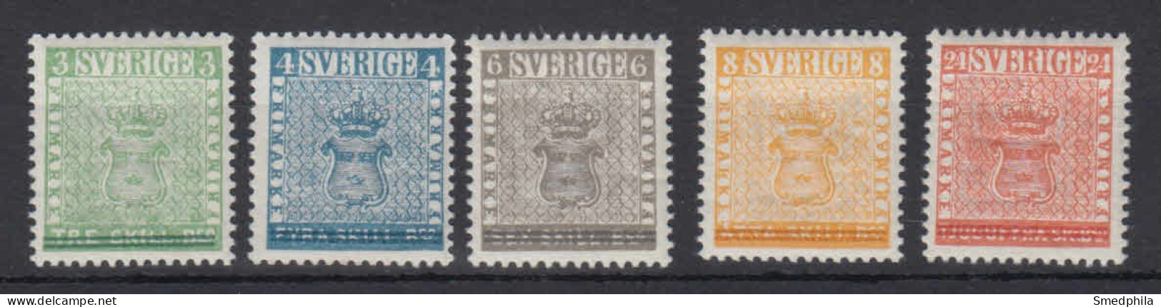 Sweden 1955 - Michel 406-410 MNH ** - Nuovi