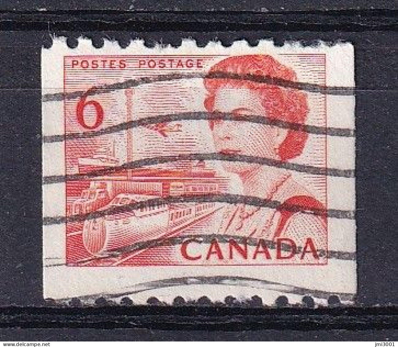 Canada 1967-72  Rouleaux  Roll  Coil  YT382Ab  Sc468A  ° - Coil Stamps