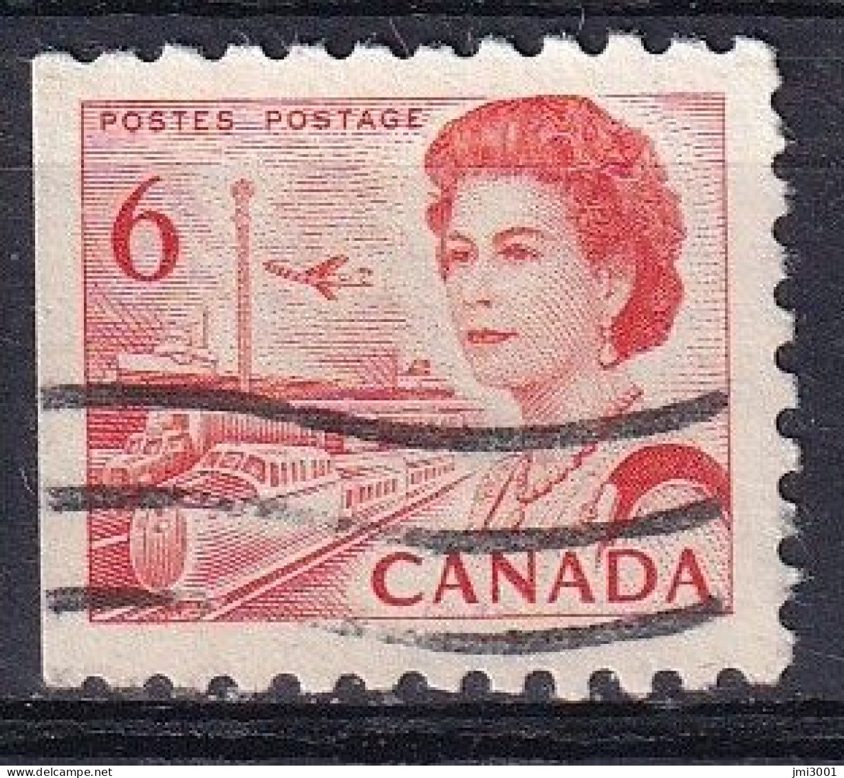 Canada 1967-72  Rouleaux  Roll  Coil  YT382Ab  Sc468A  ° - Coil Stamps