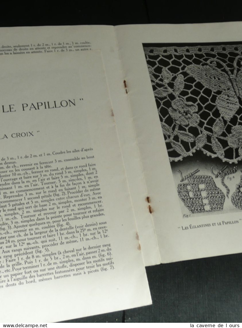 Revue Ancienne Illustrée, Gros Crochet Pour Ameublement, Modèles, 2eme Album, CB Cartier-Bresson - Libri