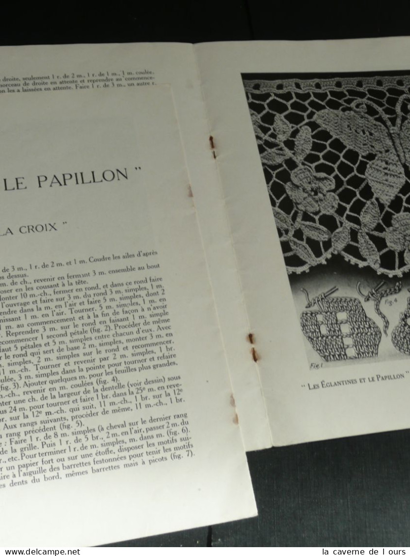 Revue Ancienne Illustrée, Gros Crochet Pour Ameublement, Modèles, 2eme Album, CB Cartier-Bresson - Littérature