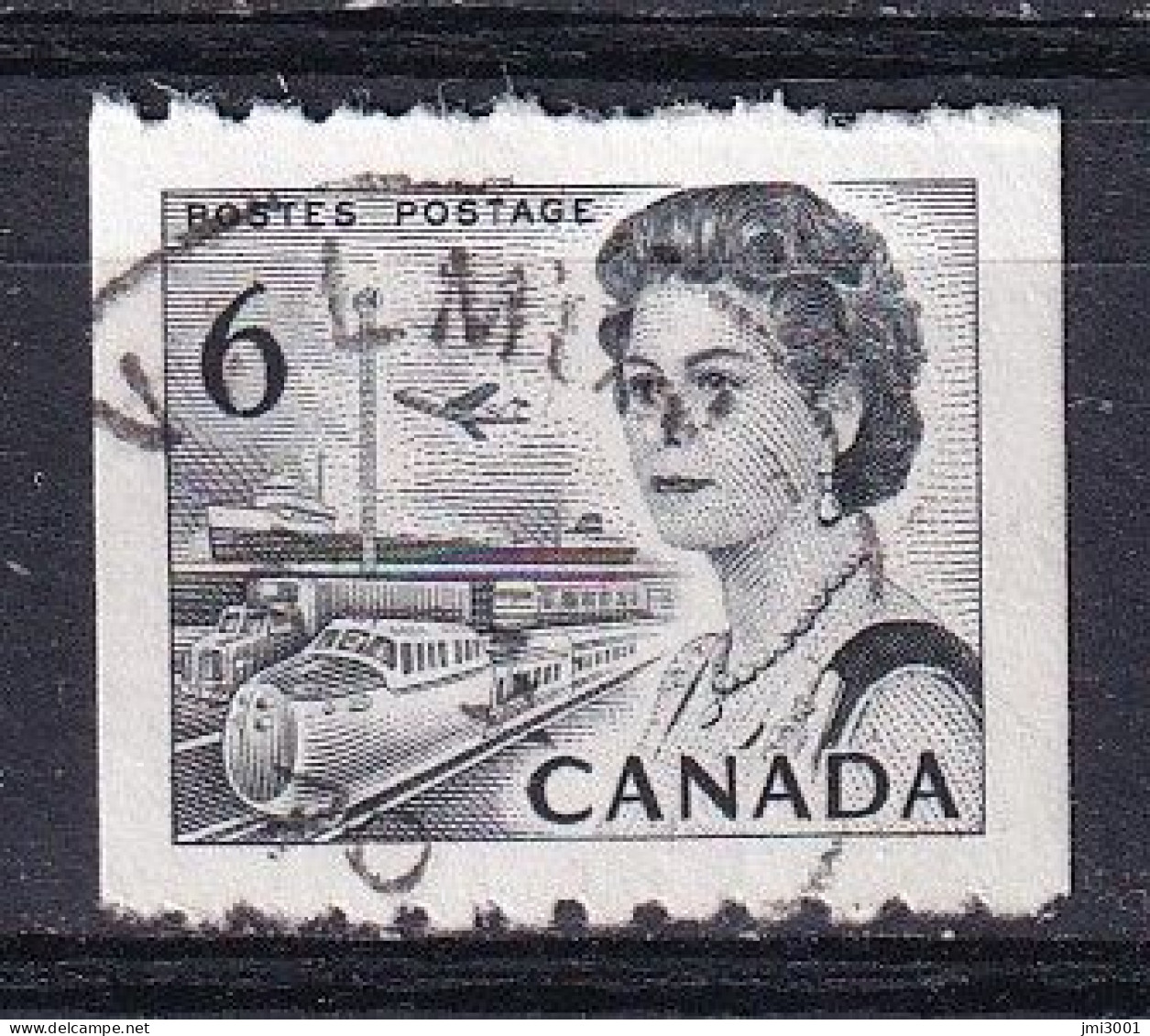Canada 1967-72  Rouleaux  Roll  Coil  YT382Bi  Sc468B   ° - Coil Stamps
