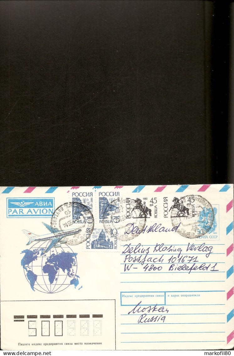 Lettre Russie 1993 Pour L'Allemagne - Covers & Documents