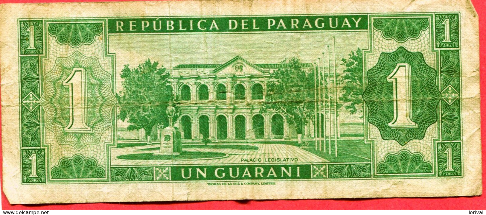 1 Guarani B 2 Euros - Paraguay