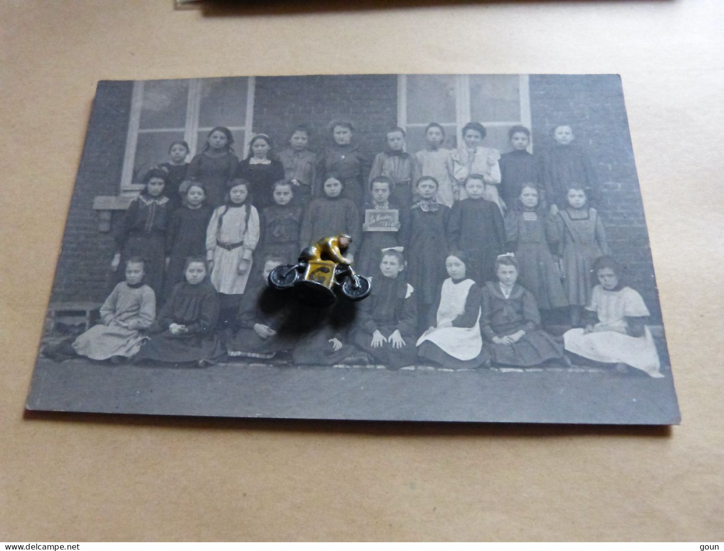 Bc15-50 Carte Photo De Classe La Hestre 1910 Manage - Manage