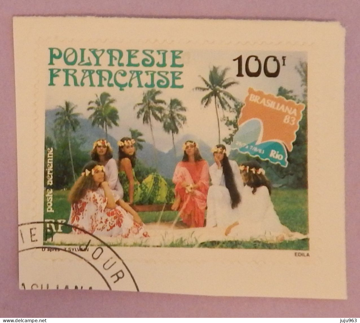POLYNESIE FRANCAISE YT PA 176 OBLITERE  ANNÉE 1983 - Used Stamps