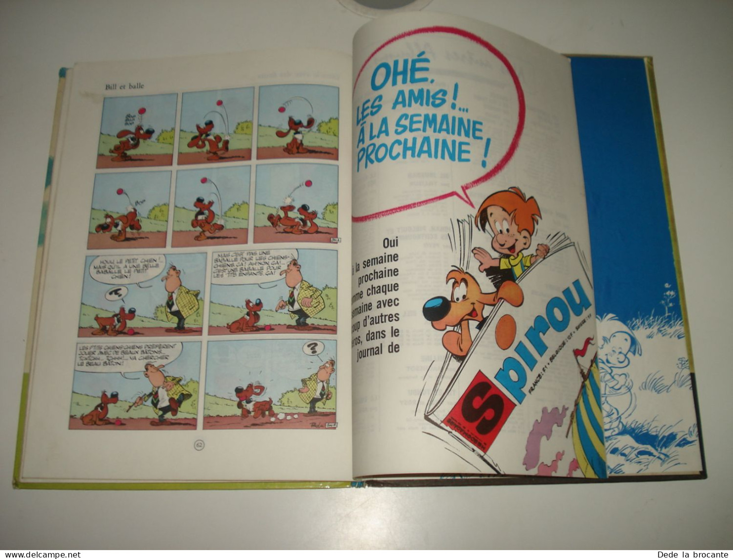 C48 (2) / Boule et Bill N° 4 " 60 gags de Boule et Bill  " - Roba - EO de 1967 -