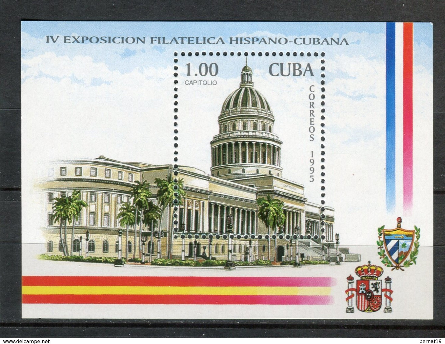 Cuba 1995. Yvert Block 143 ** MNH. - Blocs-feuillets