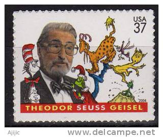 Theodor Seuss Geisel. Ecrivain Et Dessinateur De BD. 1 T-p Neuf  ** Yv.# 3542 - Nuovi