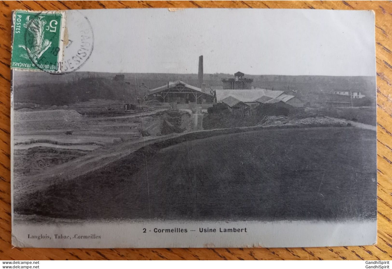 Cormeilles En Parisis - Usine Lambert - Carte Glacée - Cormeilles En Parisis