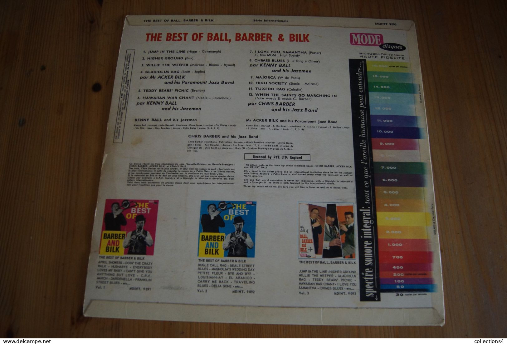 THE BEST OF BALL BARBER AND BILK LP JAZZ 19? - Jazz