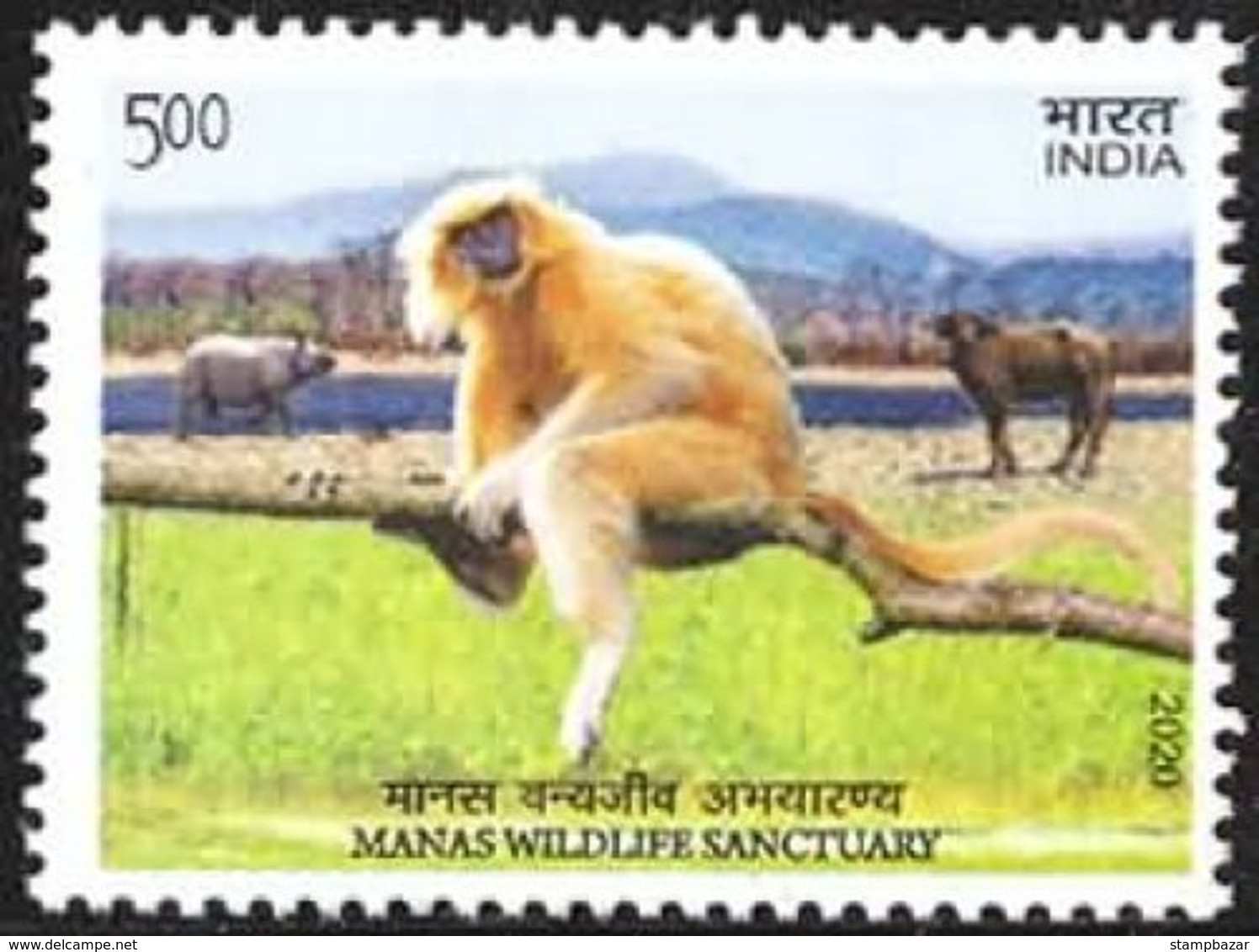 India 2020 UNESCO World Heritage Flora Fauna Miniature Souvenir Sheet Block MNH - Blocks & Kleinbögen