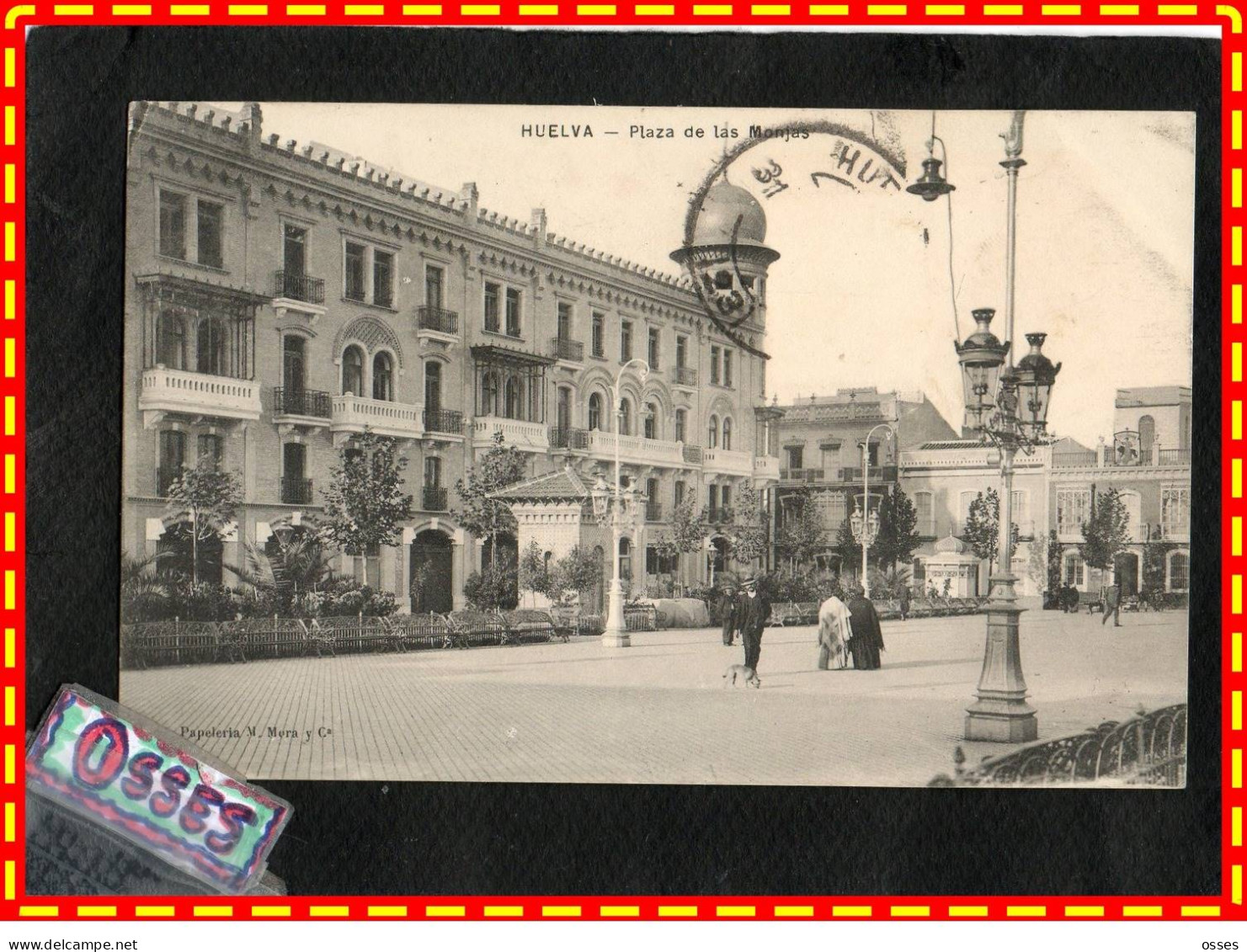 HUELVA - Plaza De Las Monjas (recto Verso) - Huelva