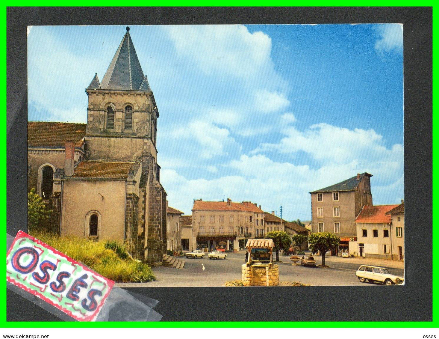 ORADOUR Sur VAYRES (Hte Vienne) Place De L'Eglise (recto Verso) - Oradour Sur Vayres
