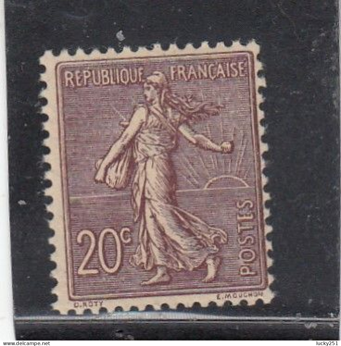 France - Année 1903 - Neuf** - N°YT 131** - Type Semeuse Ligné De Roty - 20c Brun Lilas - Neufs