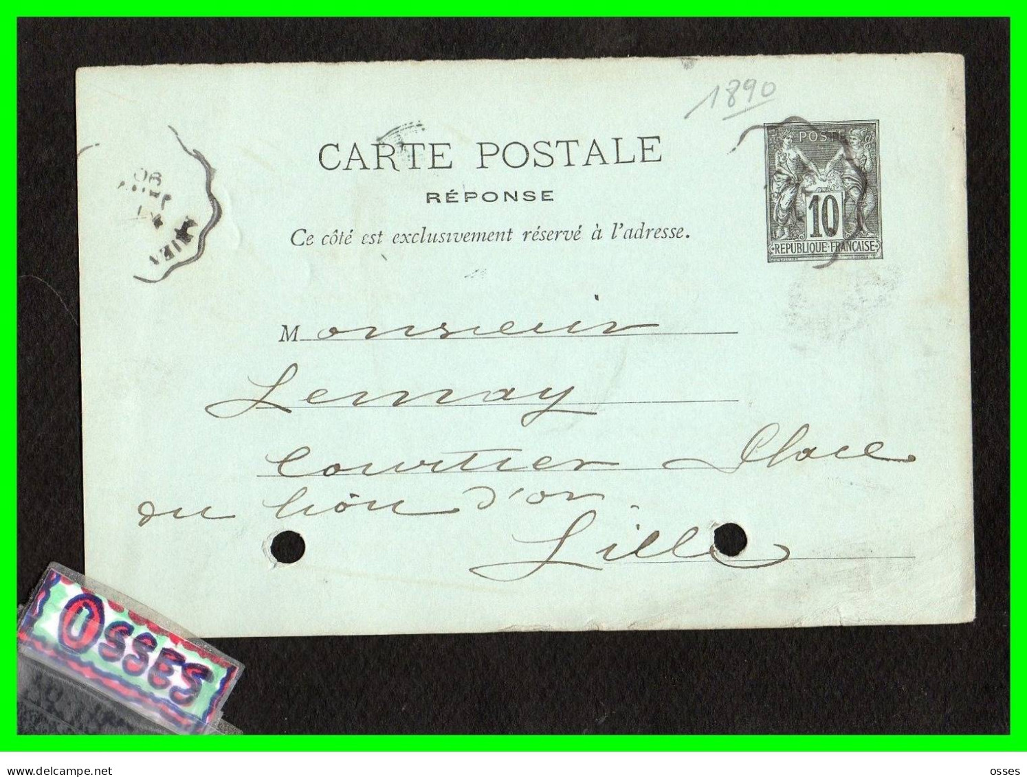 Lot de Quatorze Entiers Postaux Carte Postale Avant1900 (rectos versos)