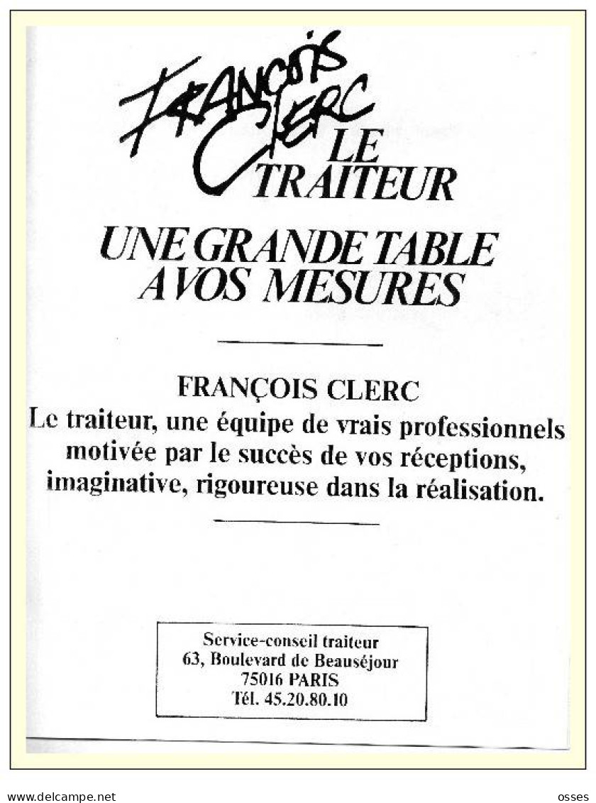 - CONGRES DE LA FEDERATION FRANCAISE DE RUGBY Reims 2.3.4. 1987.(rectos versos)