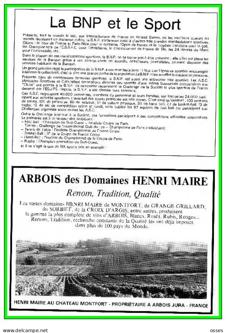 - BESANCON.61éme ASSEMBLEE GENERALE De La F.F.R.23.24.25 Juillet1981 (rectos Versos) - Rugby