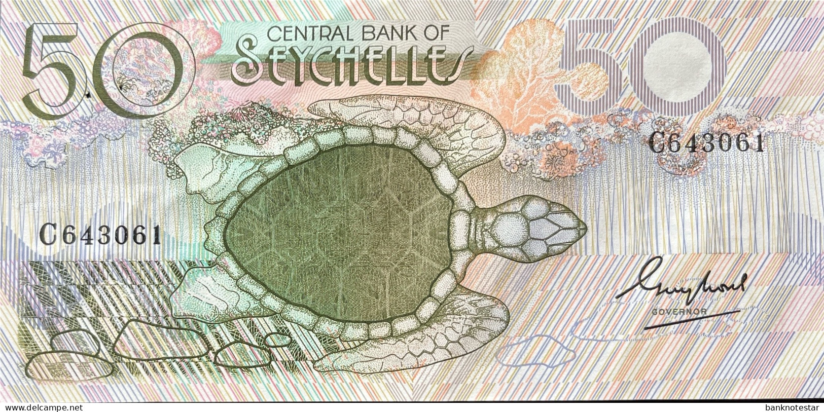 Seychelles 50 Rupees, P-30 (1983) - VF - Seychellen