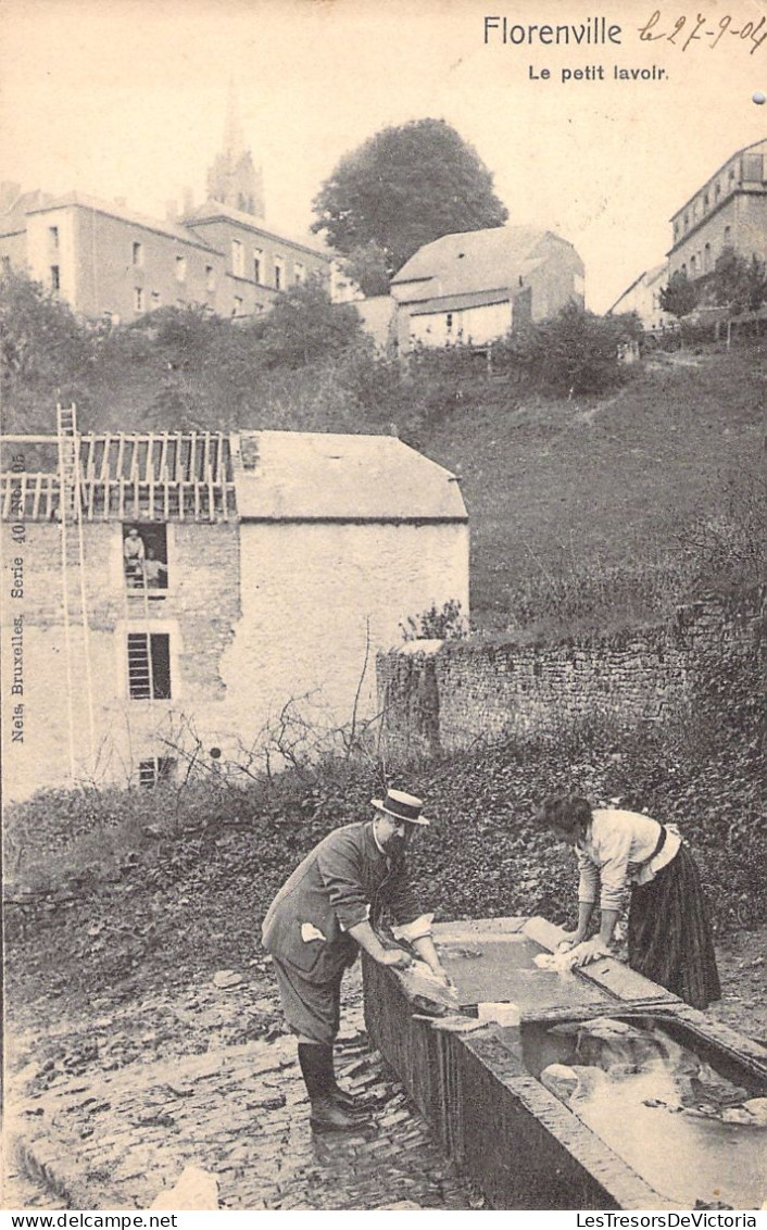 BELGIQUE - Florenville - Le Petit Lavoir - Animé - Nels - Carte Postale Ancienne - Florenville