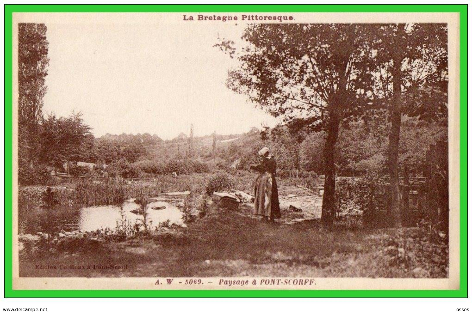 - SIX C.P.A - La Bretagne Pittoresque - PONT-SCORFF.(rectos Versos)) - Pont Scorff