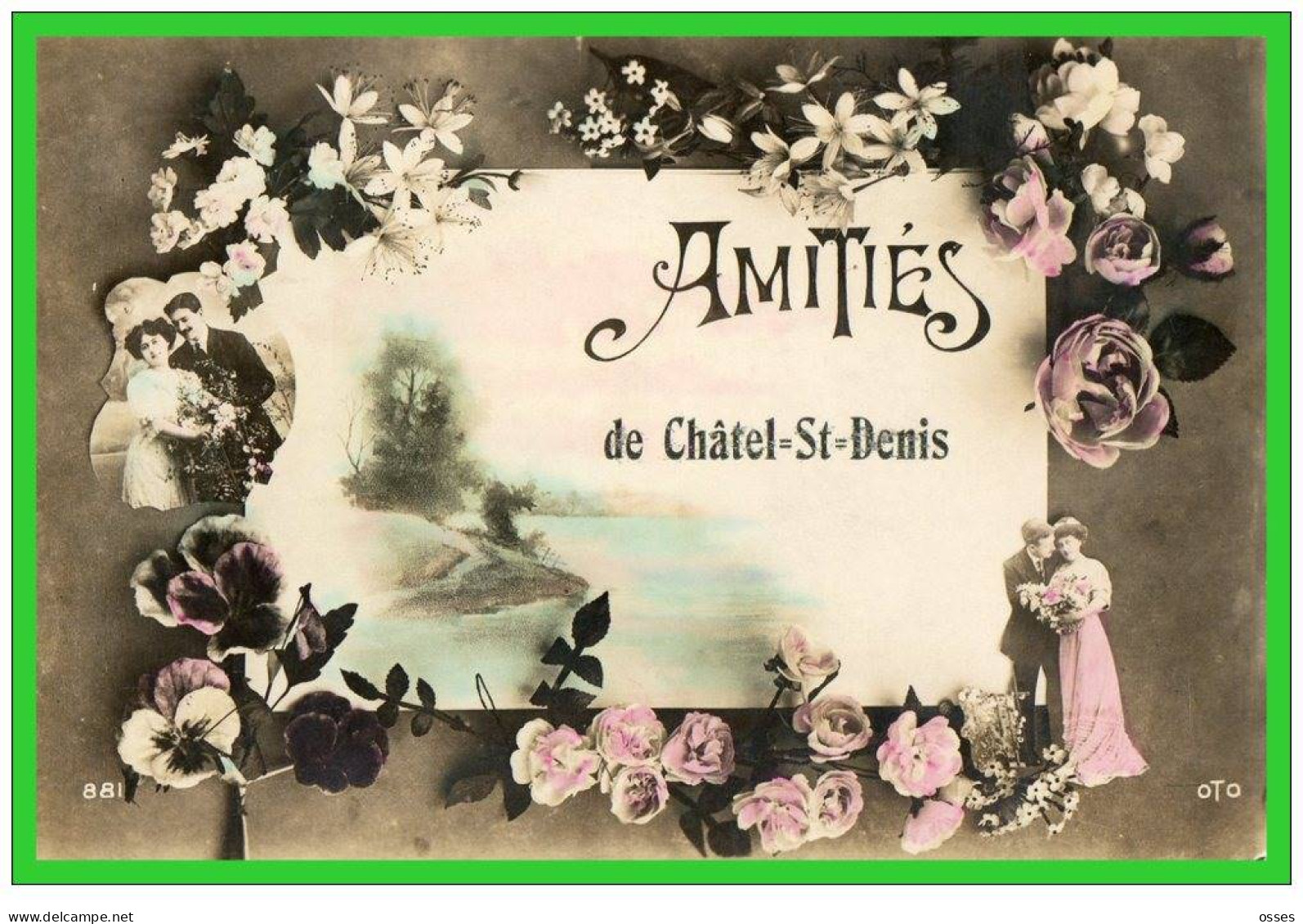- AMITIES De Châtel St. Denis...(recto Verso) - Châtel-Saint-Denis